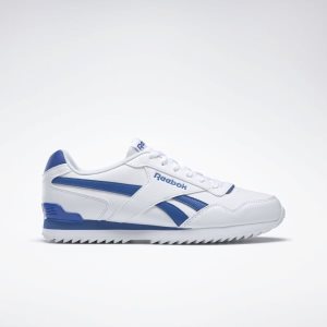 Adidasy Damskie Reebok ROYAL GLIDE Białe/Niebieskie PL 60HVRSL